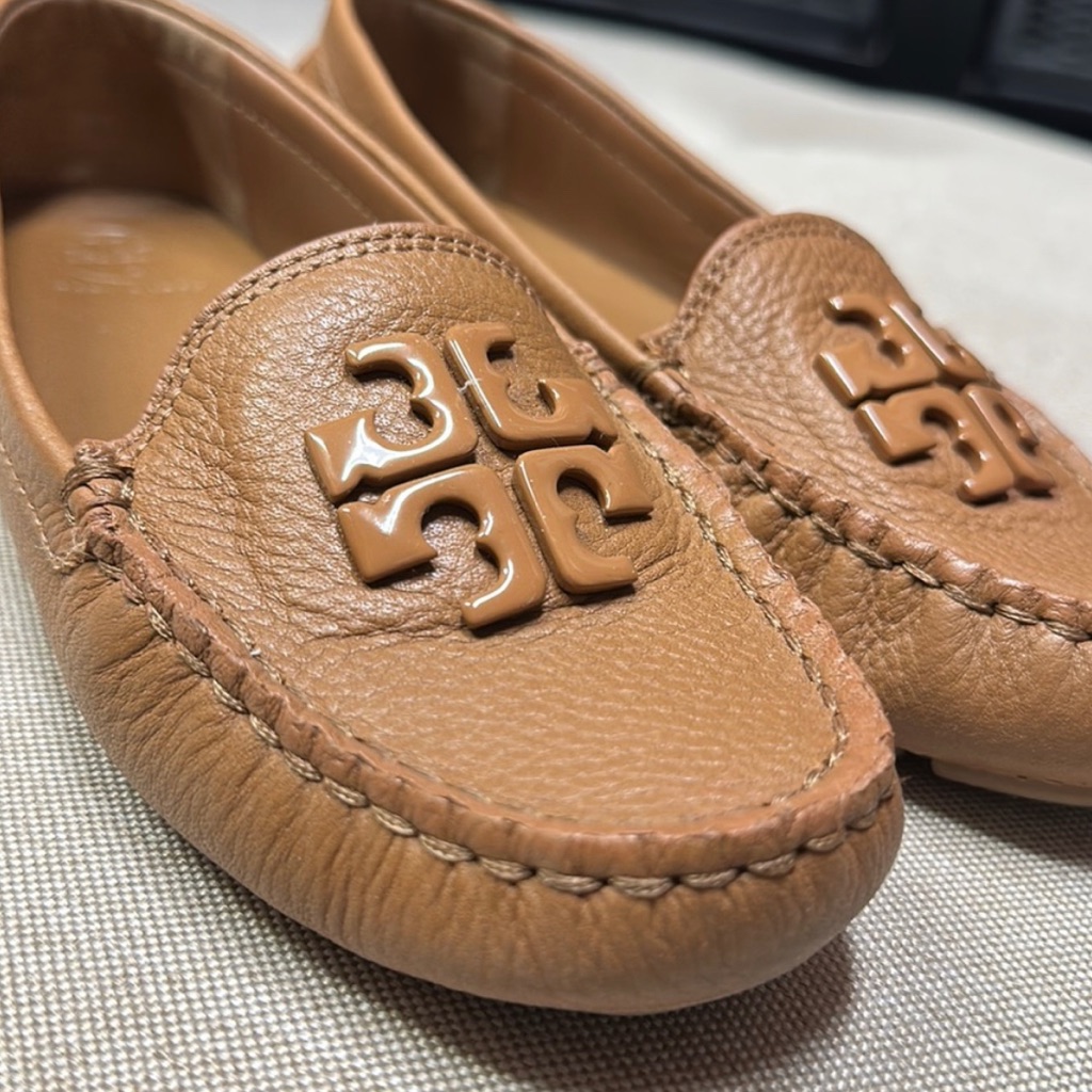 Tory Burch Everly Drive Leather Loafers